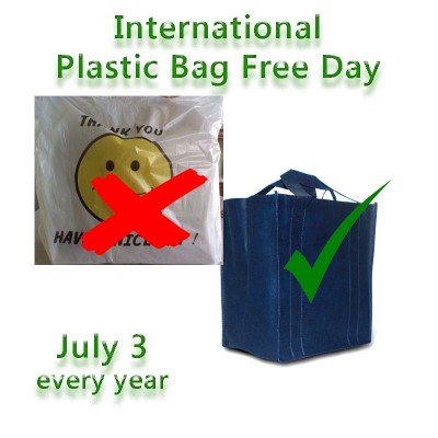 Celebrate International Plastic Bag Free Day July 3 | NonStop Celebrations