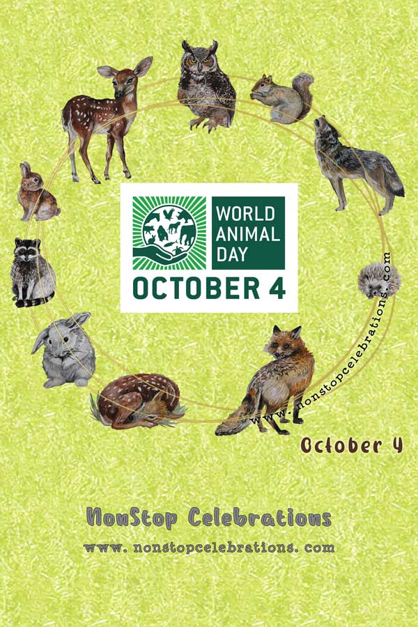 Celebrate World Animal Day October 4 | NonStop Celebrations Celebrate World Animal Day October 4 | NonStop Celebrations